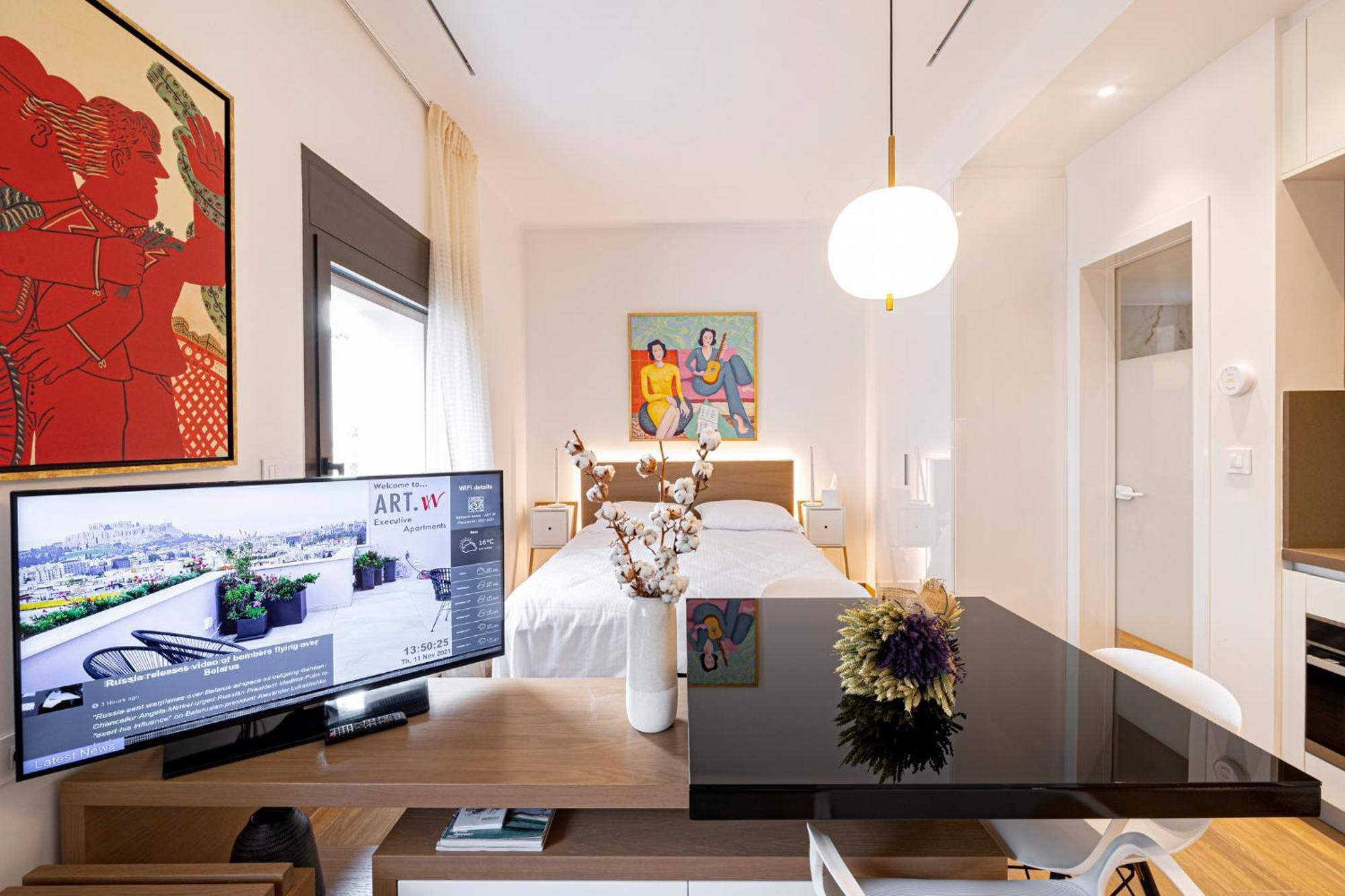 Art-W Executive Apartments Atenas Exterior foto